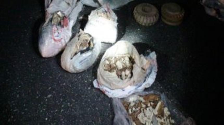 Mardin'de 35 Kilogrem Patlayıcı Ele Geçirildi