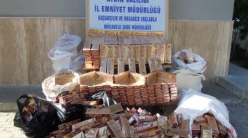 Aydın'daki Ka&ccedil;ak Sigara Operasyonunda 3 Tutuklama