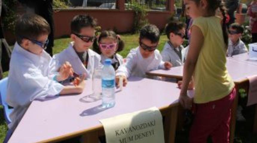 Giresun'da Anaokulu &Ouml;ğrencileri Bilim Şenliği D&uuml;zenledi