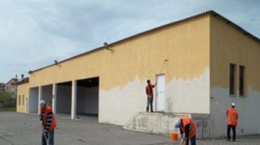 Saltukova Belediye D&uuml;ğ&uuml;n Salonu Bakıma Alındı