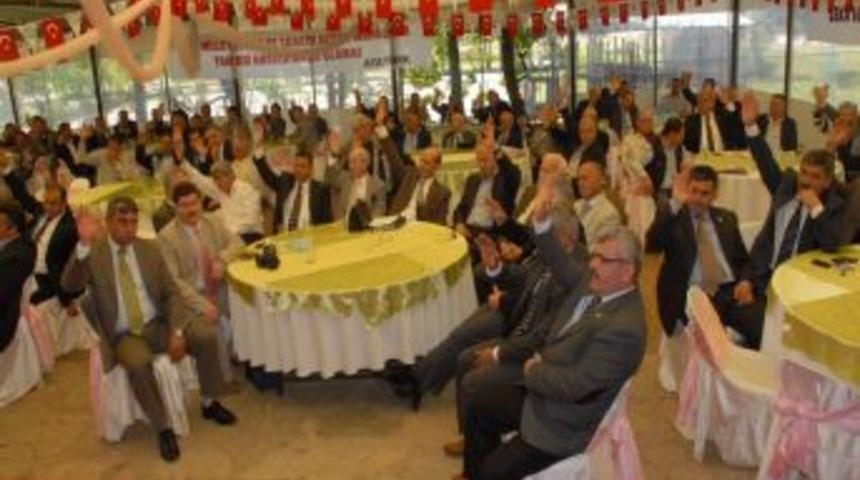 Aydın Muğla Kredi Kooperatifi Başkanı Necip Sara&ccedil; G&uuml;ven Tazeledi