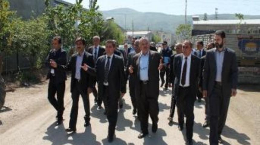 Başkan &Ouml;zdemir, Sanayi Esnafını Dinledi