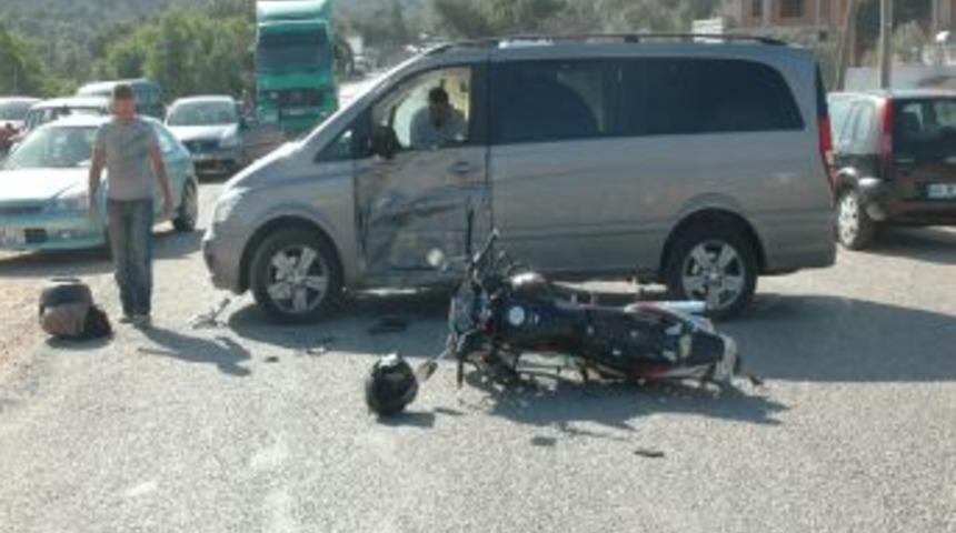 Bodrum'da Trafik Kazası: 1 &Ouml;l&uuml; 1 Yaralı