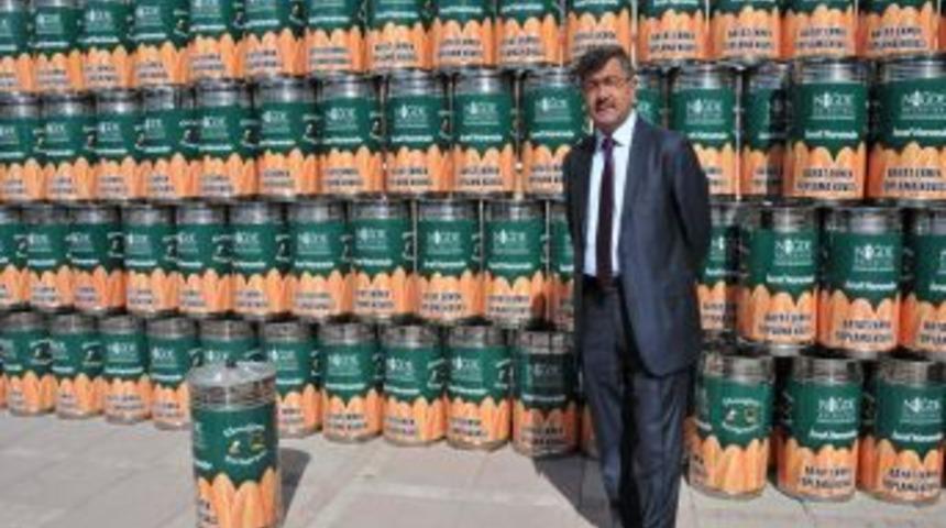 Niğde Belediyesi Bayat Ekmek Toplama Kutusu Dağıtıyor