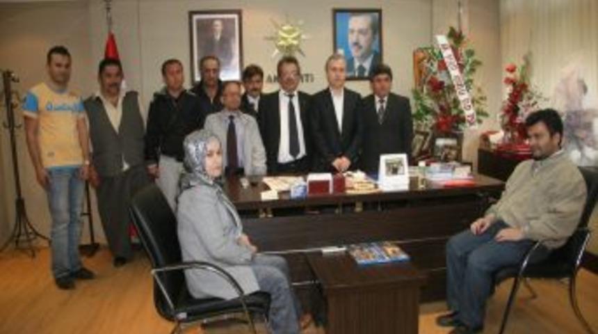 Sakatlar Derneğin'den, Ak Parti İl Başkanı U&ccedil;ar'a Ziyaret