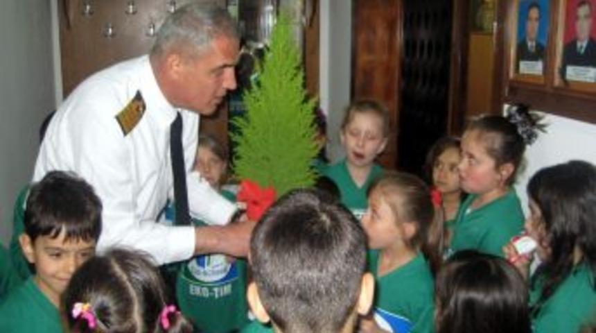 Minik &Ccedil;evrecilerden Anlamlı Ziyaret