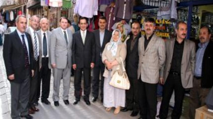 Milletvekili Demir, Fsm Esnafını Gezdi