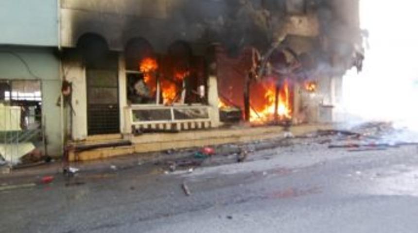 &Ccedil;amlıhemşin'de Yangın