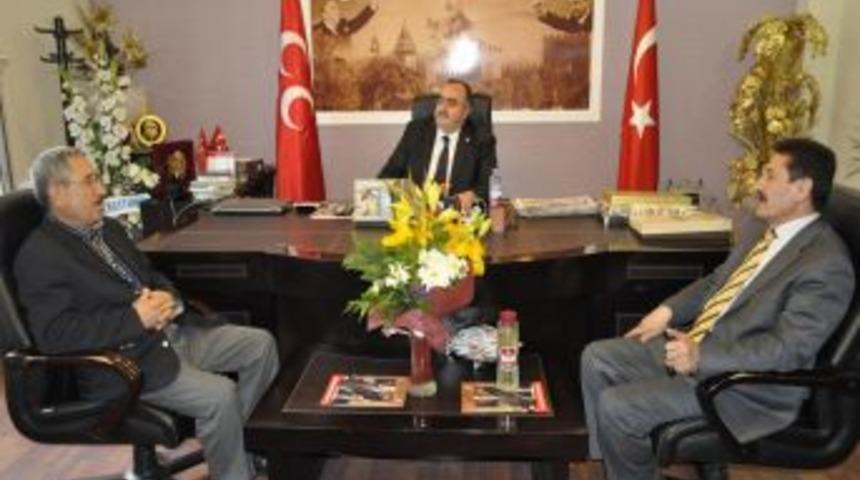 Başkan Eke'ye Hayırlı Olsun Ziyaretleri Devam Ediyor