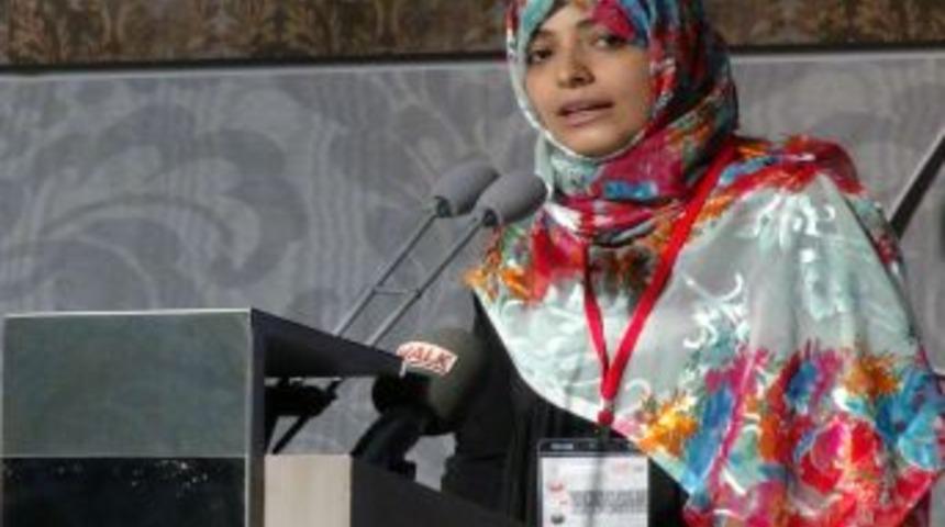 Nobel &ouml;d&uuml;ll&uuml; Karman: Baş&ouml;t&uuml;l&uuml; kadınlar da meclise girebilmeli