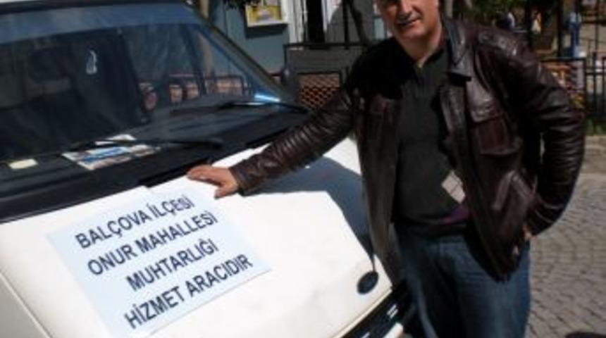 Muhtar, mahallelinin eşyalarını taşımak i&ccedil;in kamyonet aldı