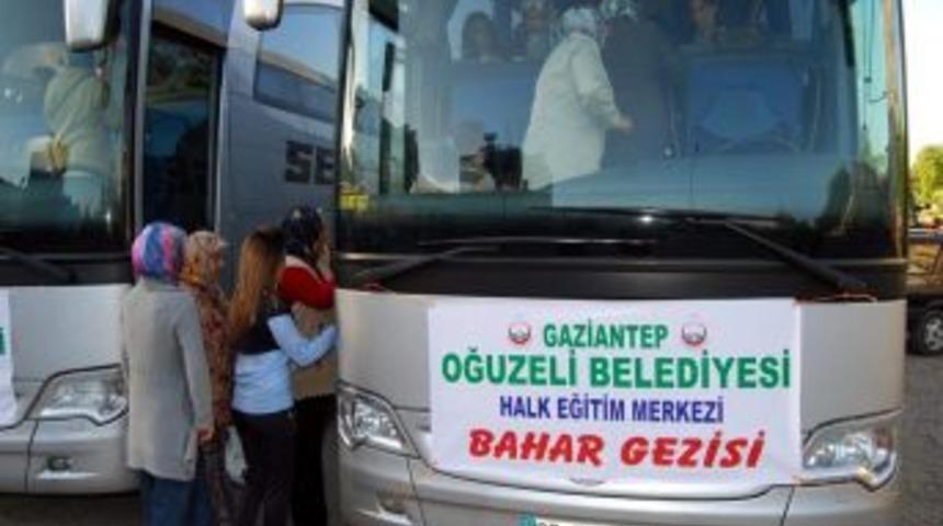 Oğuzeli Belediyesi'nden Hanımlarına Bahar Gezisi