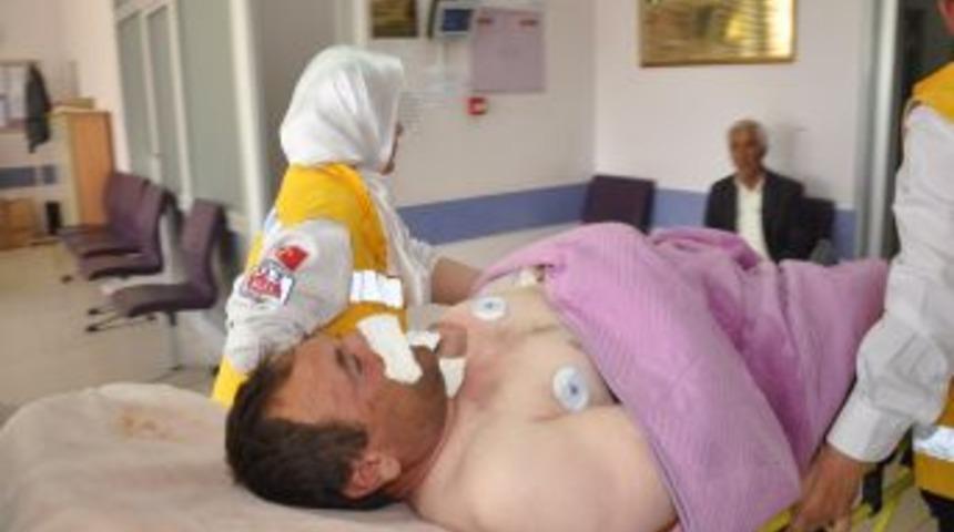 Tamir i&ccedil;in &ccedil;ıktığı direkte elektriğe &ccedil;arpıldı