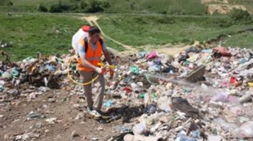 Zabıta ekiplerinden ila&ccedil;lama