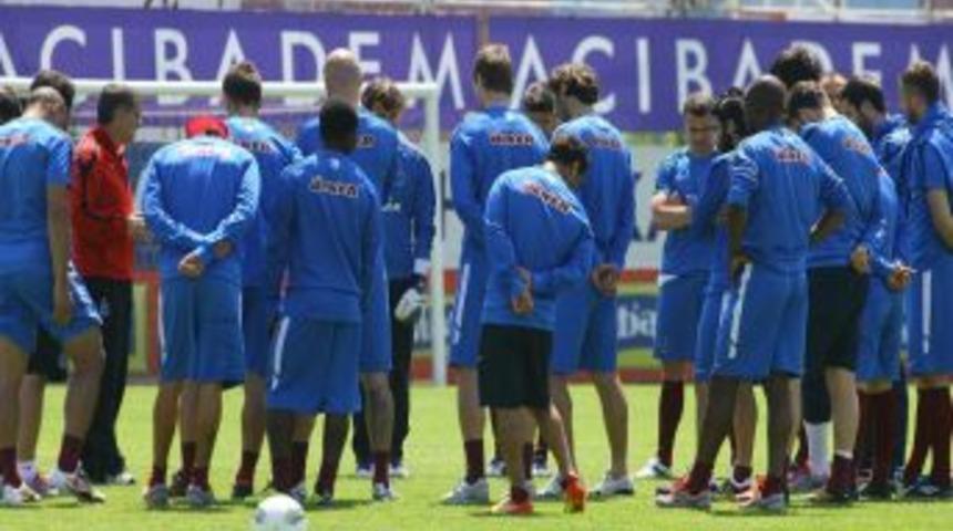 Trabzonspor'da Moralsiz Antrenman