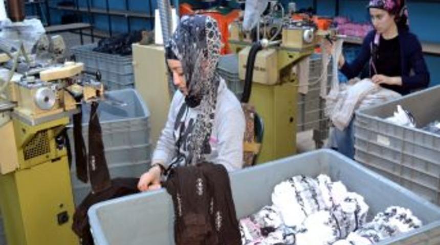 Alaplı'da &Ccedil;orap Fabrikası Kuruldu