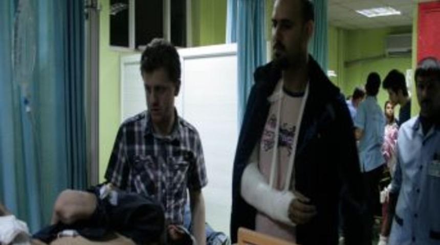 Kolu al&ccedil;ılı doktorun fedakarlık &ouml;rneği