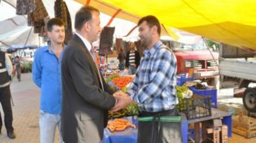 Başkan Karabalık Semt Pazarını Dolaştı