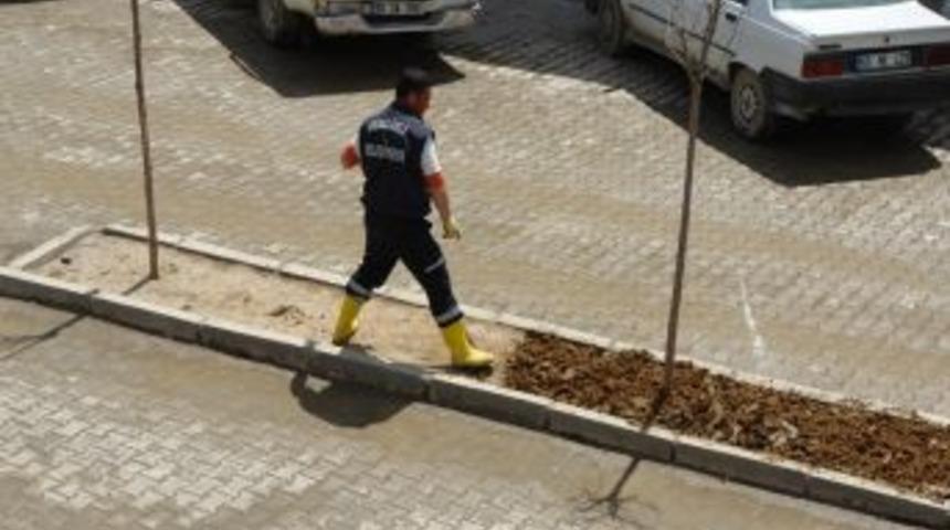 Şemdinli Belediyesi'nden &Ccedil;evre D&uuml;zenlemesi &Ccedil;alışmaları