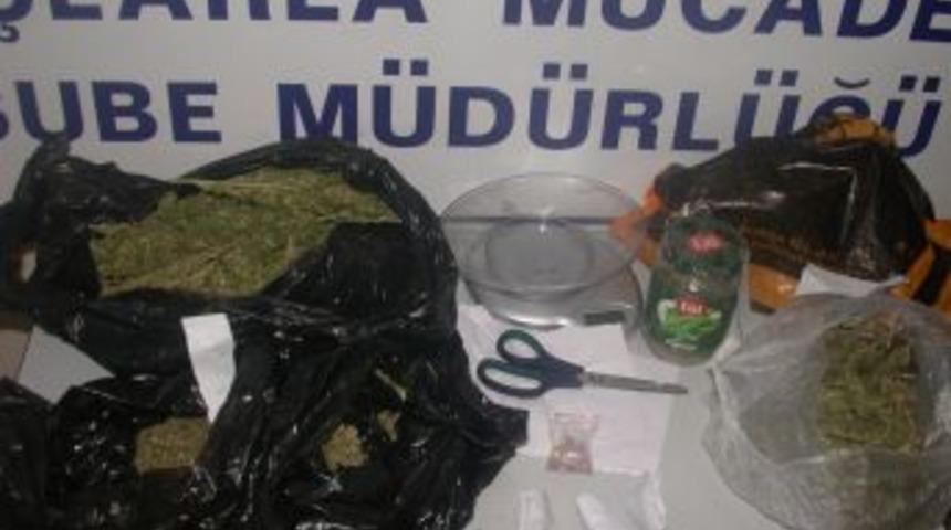 Su Sayacındaki Esrarı Narkotik K&ouml;peği Buldu