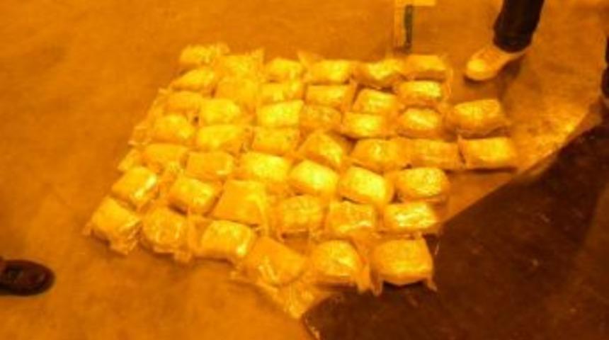 İpsala Sınır Kapısında  16 Kilo Eroin Elege&ccedil;irildi