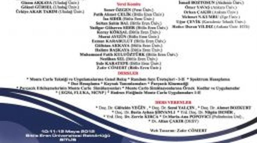 Be&uuml;'de N&uuml;kleer Ve Par&ccedil;acık Fiziği Dalında 4 &Uuml;niversite Bir Araya Gelecek