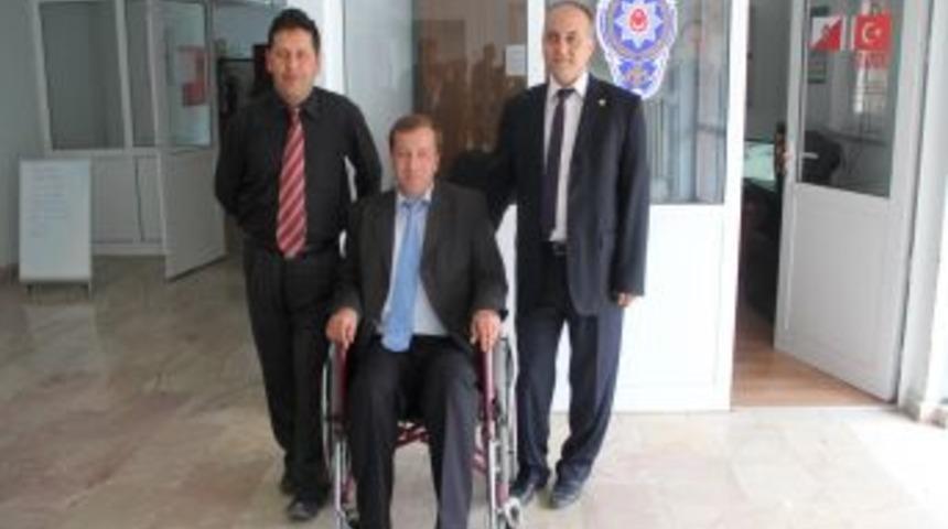 Alaplı Hükümet Konağı Girişine Tekerlekli Sandalye Konuldu