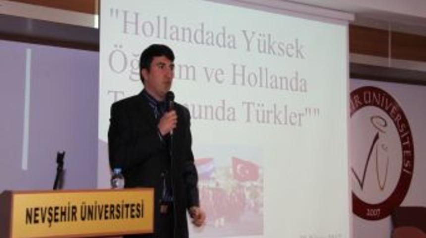 Ne&uuml;'de "hollanda'da Y&uuml;ksek &Ouml;ğretim Ve Hollanda Toplumunda T&uuml;rkler" Konulu Konferans