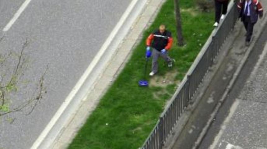 Tarlabaşı'nda bomba araması