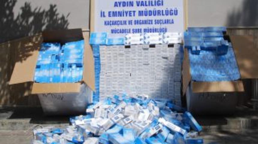 Kargo İle Kaçak Sigara Sevki Polise Takıldı