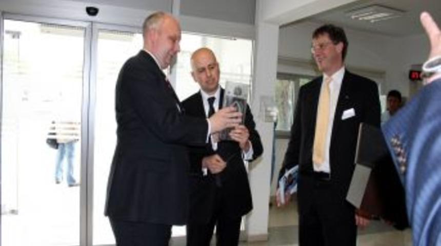 Alman Heyeti Kayserigaz'ı Ziyaret Etti