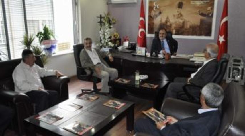 Şof&ouml;rler Odası Ve Dadaloğlu Vakfı'ndan Eke'ye Ziyaret