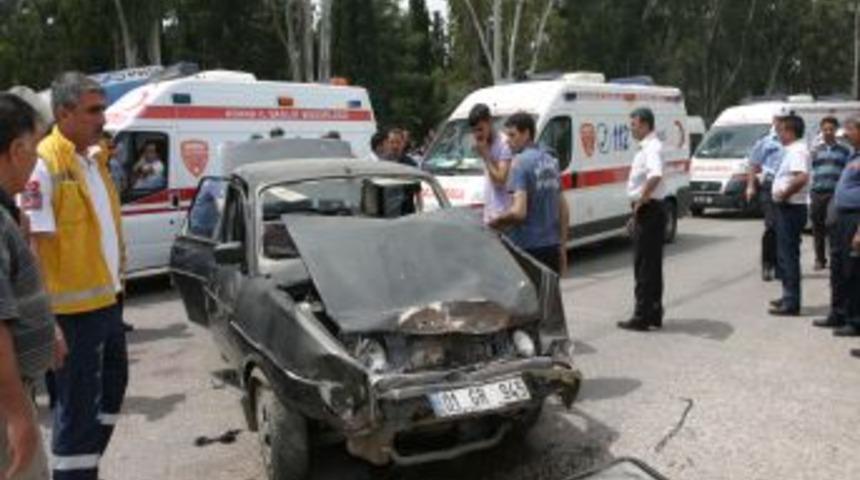 Can kurtarmaya giderken kaza yaptılar: 7 yaralı