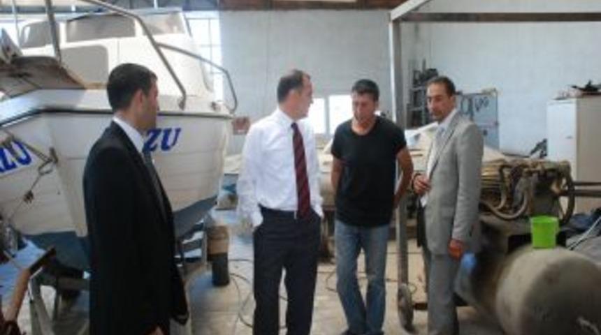 Kaymakam Emiroğlu'ndan Sanayi Esnafına Ziyaret