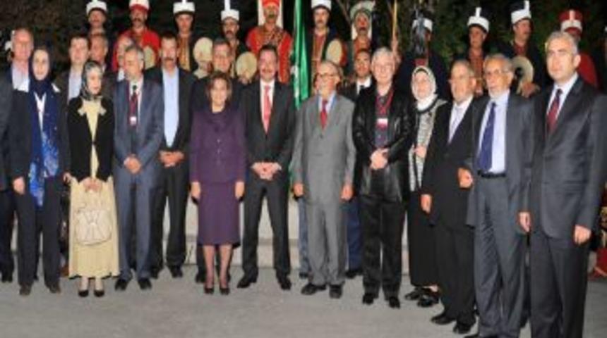 Başkan G&ouml;k&ccedil;ek yabancı parlamenterlerle bir araya geldi