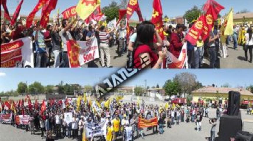 Elazığ'da 1 Mayıs Coşkuyla Kutlandı