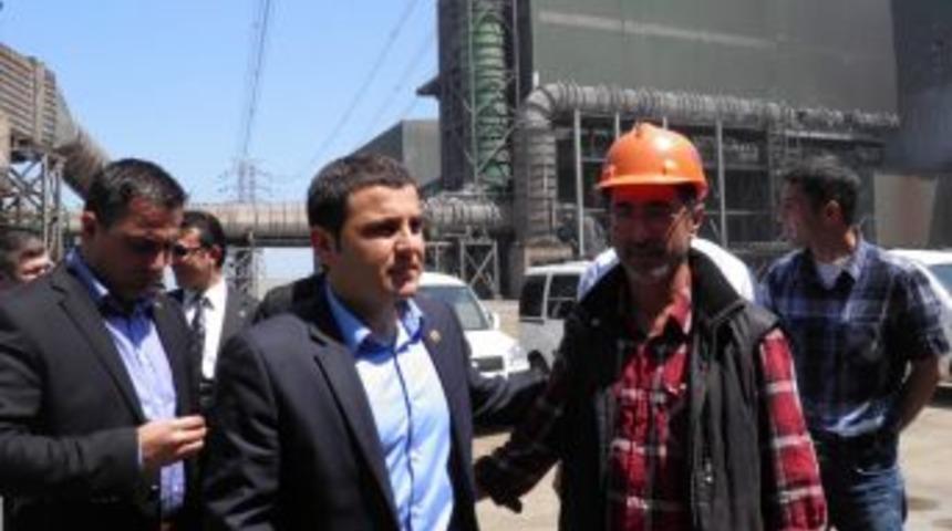 Ak Parti &Ccedil;anakkale Milletvekili İsmail Kaşdemir 1 Mayıs'ı İ&ccedil;daş İş&ccedil;ileri İle Kutladı