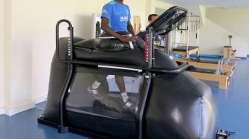 Fenerbah&ccedil;e'de neşeli idman