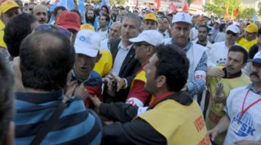 Samsun'da 1 Mayıs kutlamalarında gerginlik