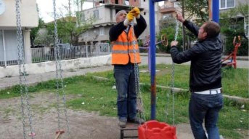 &Ccedil;an'da Park Ve Bah&ccedil;elere Bakım