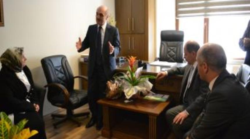 Bayraktar  Ve Akdağ Ak Parti Erzurum Kadın Kollarını Ziyaret Etti