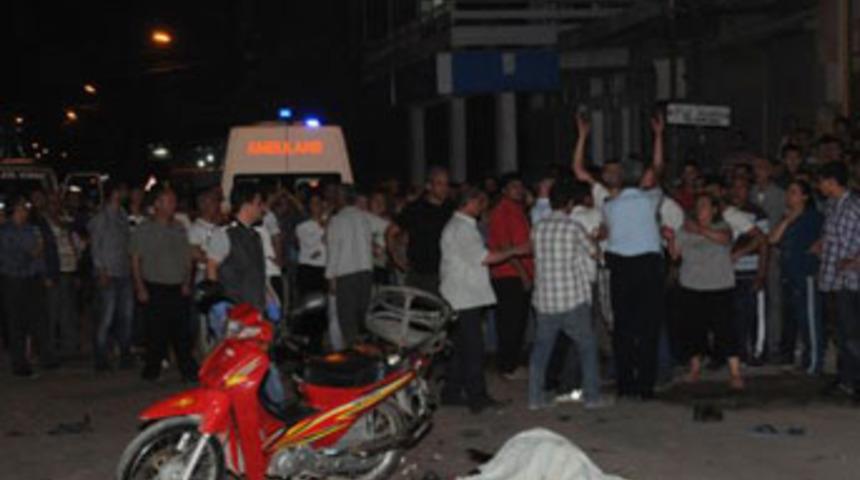 Otomobil motosikletlere &ccedil;arptı; 1 &ouml;l&uuml;