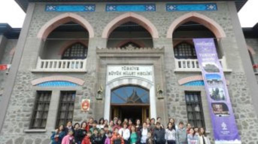 Ortacalı Minikler Ata'yı Ziyaret Etti