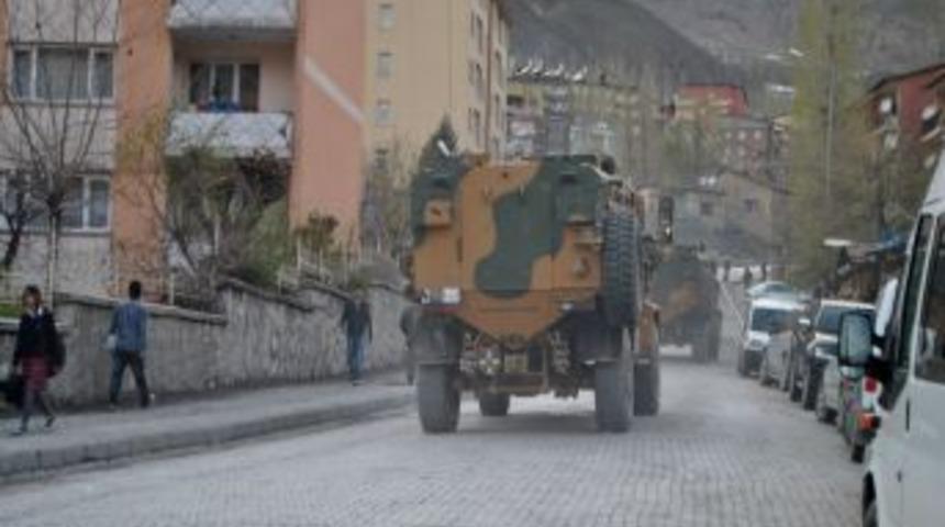 Hakkari'de askeri hareketlilik