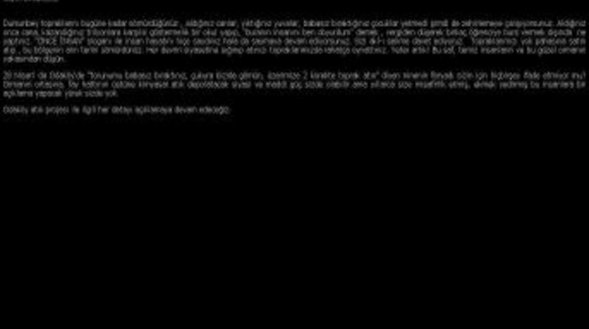 Erhan Ortak&ouml;yl&uuml; Adına Sitem Sitesi Kurmuşlar