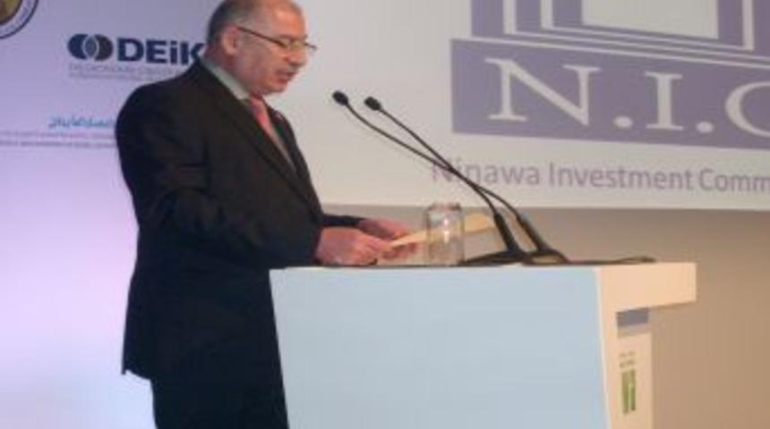 &Ccedil;ağlayan'dan m&uuml;teahhitlere Musul'a yatırım &ccedil;ağrısı