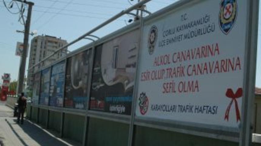 Trafik Haftasına Billboardlu Kutlama