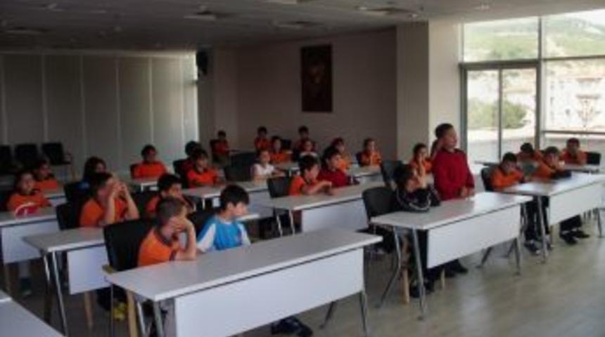 S&ouml;ke G&uuml;ven Koleji &Ouml;ğrencilerinden Belediye Gezisi