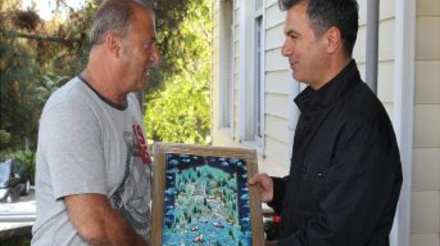 Ey&uuml;p Belediye Başkanı Kavuncu, Galatasaray Spor Kul&uuml;b&uuml;&rsquo;n&uuml; ziyaret etti