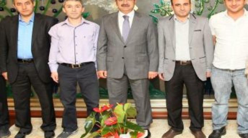 Başkan K&ouml;şker, Ak Parti Mahalle Teşkilatını Ağırladı